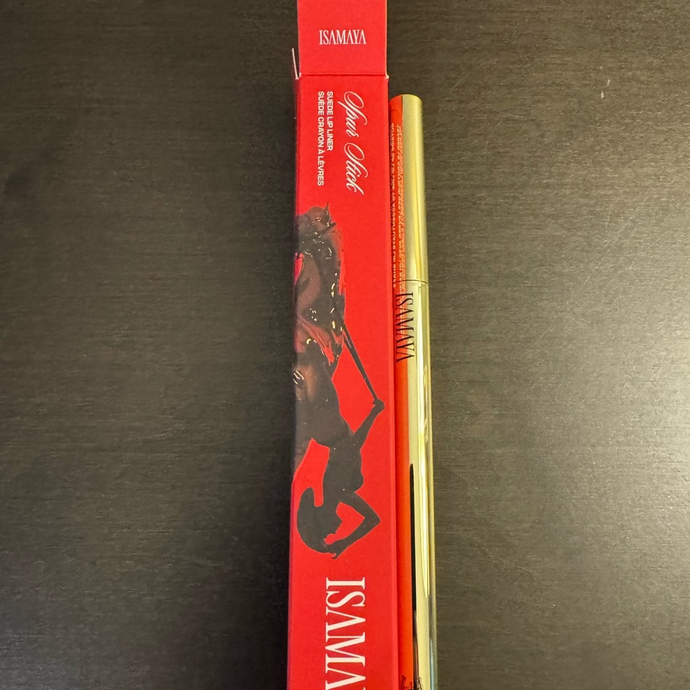 ISAMAYA Spur Stick Suede Lip Liner Outlaw Full Size NIB